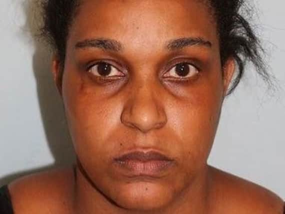 Chantell Graham, 33, filmed her helpless victim fitting for an hour before taking her to hospital.