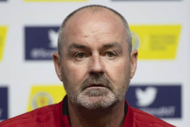 Steve Clarke knows his Scotland side need to produce somethign special against Belgium, the world's No 1-ranked team. Picture: SNS