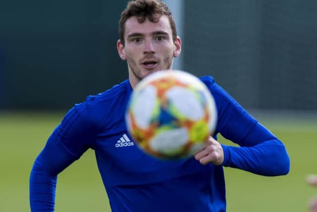 Captain Andy Robertson wants Scotland to play without fear. Picture: SNS.