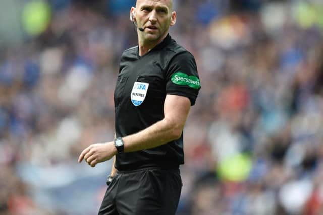 Bobby Madden was criticised for a decision in a Euro 2020 clash between Finland and Italy. Picture: SNS