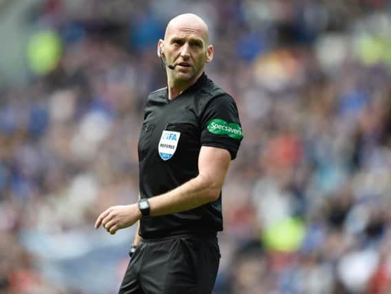 Bobby Madden was criticised for a decision in a Euro 2020 clash between Finland and Italy. Picture: SNS