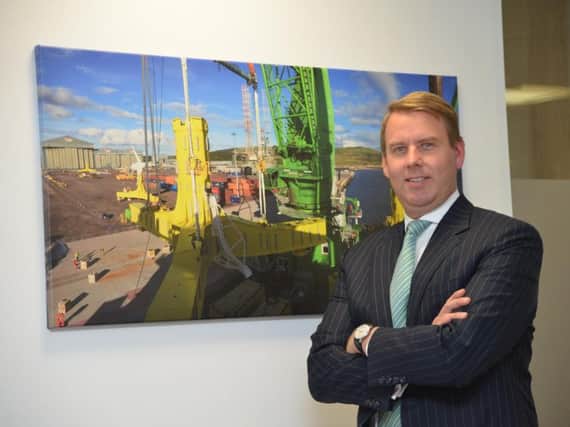 Tim Cornelius, chief executive of Simec Atlantis - 'Data is being touted as the new oil'. Picture: Jon Savage
