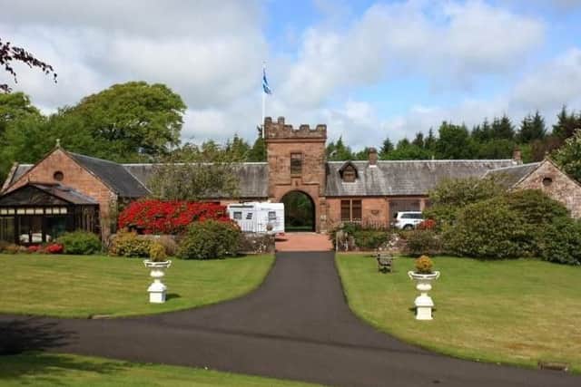 The property has excellent equestrian facilities including an indoor riding arena.