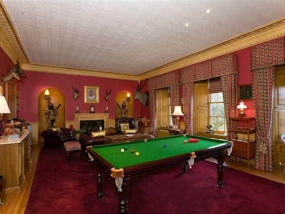 A sitting room and games room would be a hit with big and small kids.