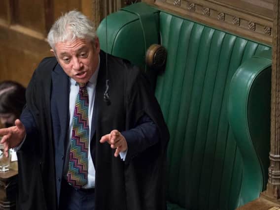House of Commons Speaker John Bercow has announced he will stand down. Getty Images