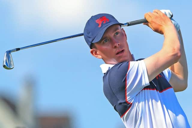 Euan Walker says playing in the Walker Cup at the weekend means he has achieved pretty much all he wanted to as an amateur golfer. Picture: Peter Byrne/PA