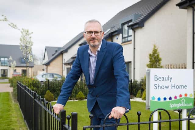 Chief executive Innes Smith said adding an Inverness site to the Springfield portfolio was the 'next step for growth'. Picture: Stuart Wallace