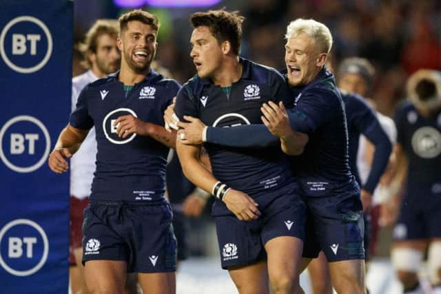Scotland face Russia in the Rugby World Cup on October 9