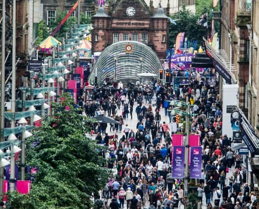The new snapshot of high street spending suggests consumers are not buying big-ticket items. Picture: John Devlin