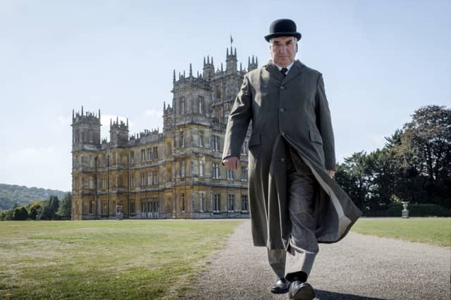 Jim Carter as Mr. Carson in a scene from "Downton Abbey." (Jaap Buitendijk/Focus Features via AP)