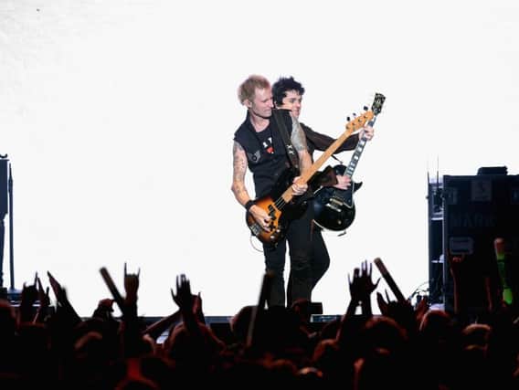 Green Day will be joined by Weezer and Fall Out Boy. Getty Images