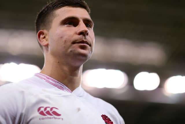 Ben Youngs in action for England