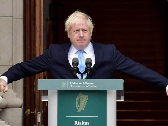 Earlier this week Boris Johnson visited Ireland to try to cement a Brexit deal. Picture: Charles McQuillan / Getty Images