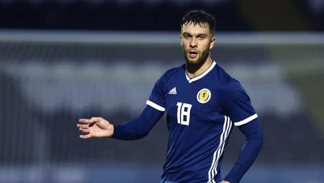 Connor McLennan hit a late double for Scotland Under-21s. Picture: Rob Casey/SNS Group/SFA)
