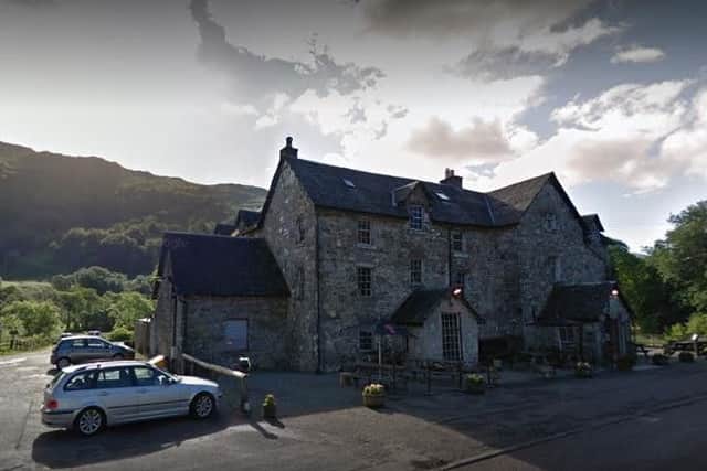 The Drovers Inn is notable for its interesting decor - with stuffed animals lining the walls inside. Each room is also individually styled if you'd like to stay the night - though the pub is also said to be haunted.