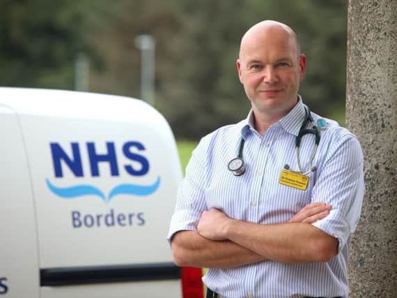 Paediatric consultant and  chairman of BMA's Scottish consultants committee.Graeme Eunson said the number of doctors who could quit the NHS because of large pension tax bills was "extremely concerning". Picture: SWNS