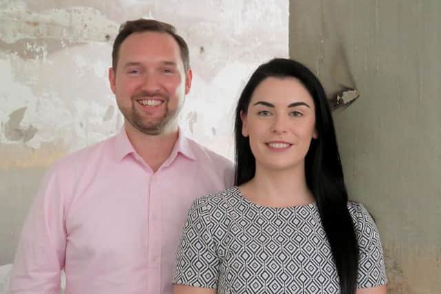 Sean McGrath and Sara Cook. Picture: Contributed