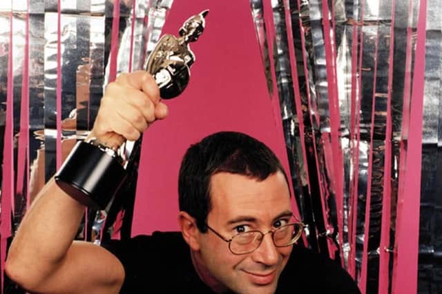 Elton with his Brit Awards