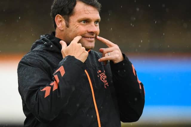 Graeme Murty spoke to Rangers TV about Jamie Murphy