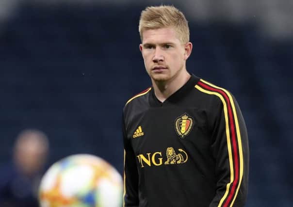 Kevin De Bruyne recalled Belgium's own finals drought before the 2014 World Cup. Picture: Scott Heppell/AP