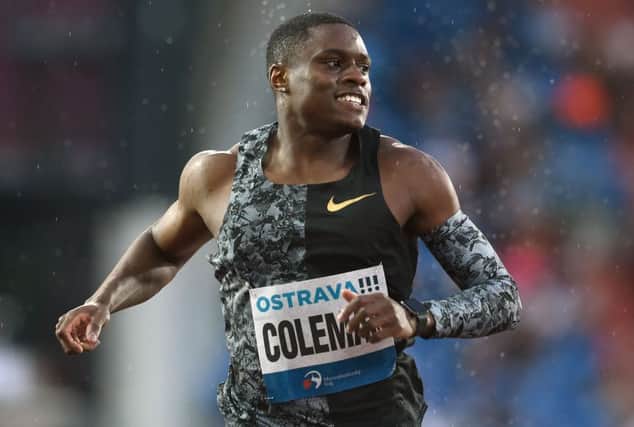 Christian Coleman is free to compete at the World Championships. Picture: AFP/Getty Images