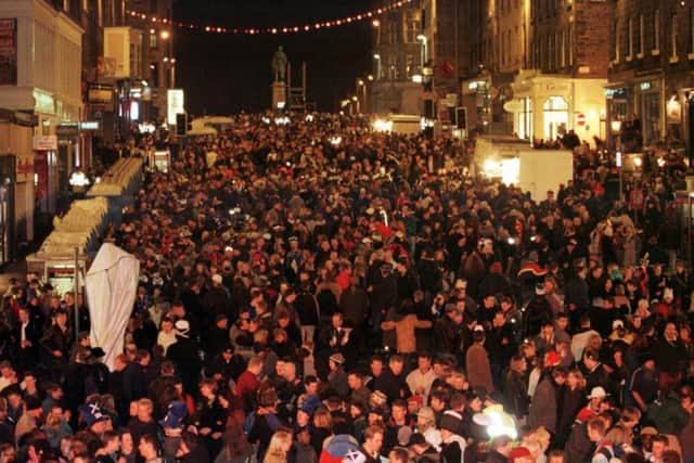 The infamous street party in Edinburgh used to be free, with hundreds of thousands turning up each year.