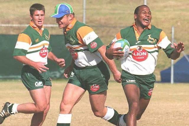 Chester Williams was the only black player in South Africa's 1995 World Cup-winning side. Picture: Philip Littleton/AFP/Getty Images