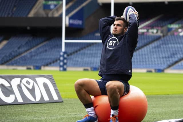 Stuart McInally has always been leadership material, according to Grant Gilchrist. Picture: Gary Hutchison/SNS