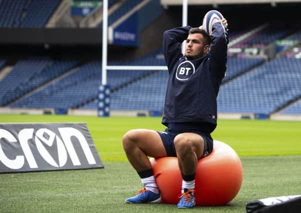 Stuart McInally has always been leadership material, according to Grant Gilchrist. Picture: Gary Hutchison/SNS