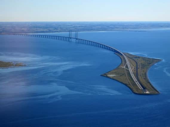 The success of the resund Bridge (pictured) that connects Denmark to Sweden has been highlighted by those seeking a bridge between Northern Ireland and Scotland. PIC: Creative Commons.