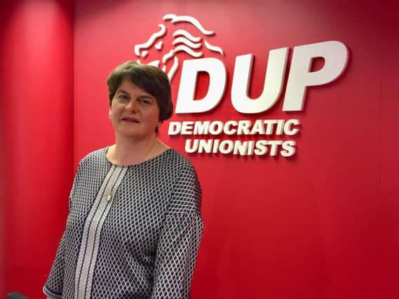 DUP leader Arlene Foster