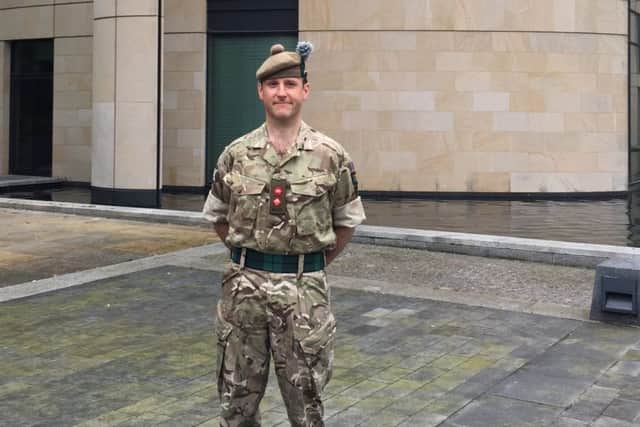 Jules McElhinney has made a successful transition to civilian life after ten years in the Army