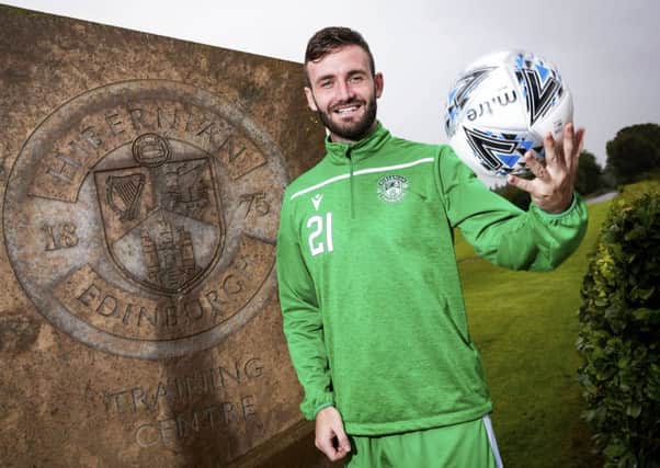 Jason Naismith is aiming to help Hibs climb the table. Picture: Roddy Scott/SNS Group