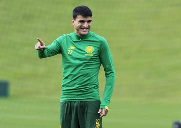 Mohamed Elyounoussi failed to make a mark at Southampton but Neil Lennon believes he acan be a hit at Celtic. Picture: SNS.