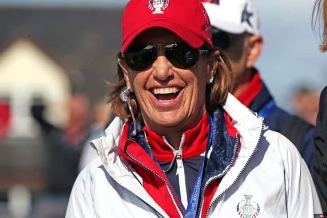 US captain Juli Inkster said 'It was painfully slow out there' on the first day of the Solheim Cup. Picture: PA.