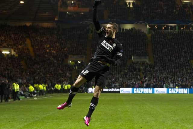Claudio Marchisio celebrates for Juventus. Pic: SNS
