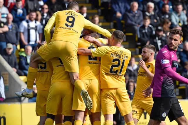 Livingston have reason to celebrate this season. Picture: SNS