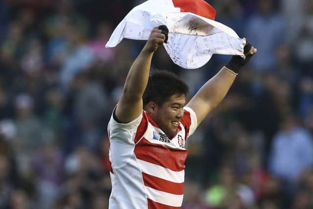 Can hosts Japan spring a surprise of 2015 proportions when they beat South Africa in Brighton? Picture: Justin Tallis/AFP/Getty Images