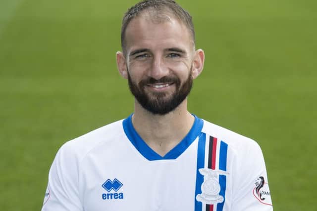 Inverness Caledonian Thistle's Sean Welsh scored from the penalty spot. Picture: Paul Devlin/SNS Group