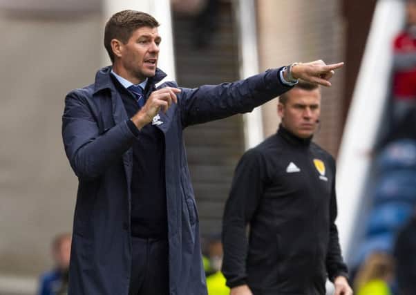 Steven Gerrard has a tough balancing act trying to achieve success with Rangers both at home and abroad. Picture: Alan Harvey/SNS