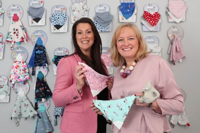 From left: Amy Livingstone and Julie Wilson. Picture: Stewart Attwood.