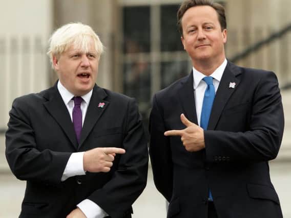 Mr Cameron said Boris Johnson 'didn't believe' in Brexit and only backed the Leave campaign to further his career.