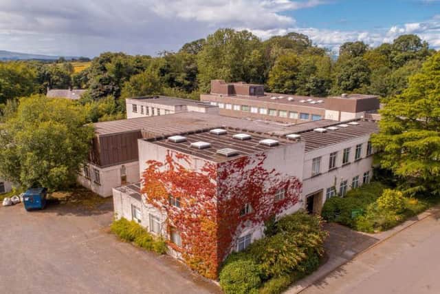 The estate includes the former agricultural college campus.