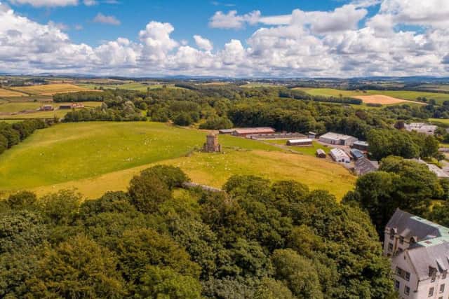 The estate has 11,380sqm of commercial/educational/agricultural buildings.
