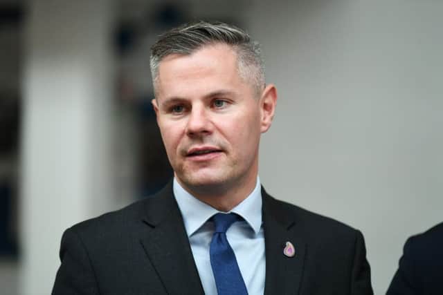 Derek Mackay has issued a stark warning about the impact of a no-deal Brexit. John Devlin