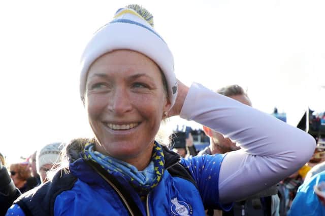 Suzann Pettersen has ended her playing career as a four-time Solheim Cup winner. Picture: Getty.