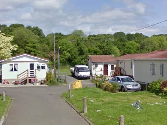 Residents at Double Dykes Caravan Park say they have been hit with vomiting bugs and bouts of diarrhoea. Picture: Google Street View