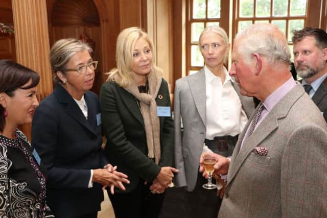 Some of those attending the event were given the opportunity to meet with Prince Charles, the Duke of Rothesay. Picture: Contributed