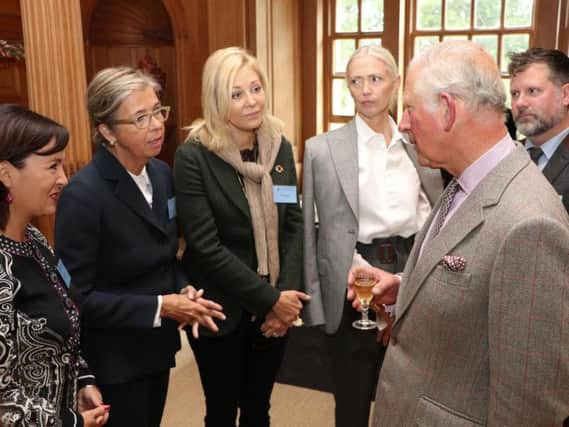 Some of those attending the event were given the opportunity to meet with Prince Charles, the Duke of Rothesay. Picture: Contributed