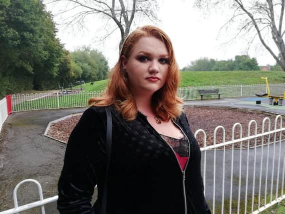 Bex Zandersluil, 21, took to Facebook to share the "scary" experience, which happened as she walked home from a nearby shop.